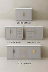 Chevron Vanity Collection